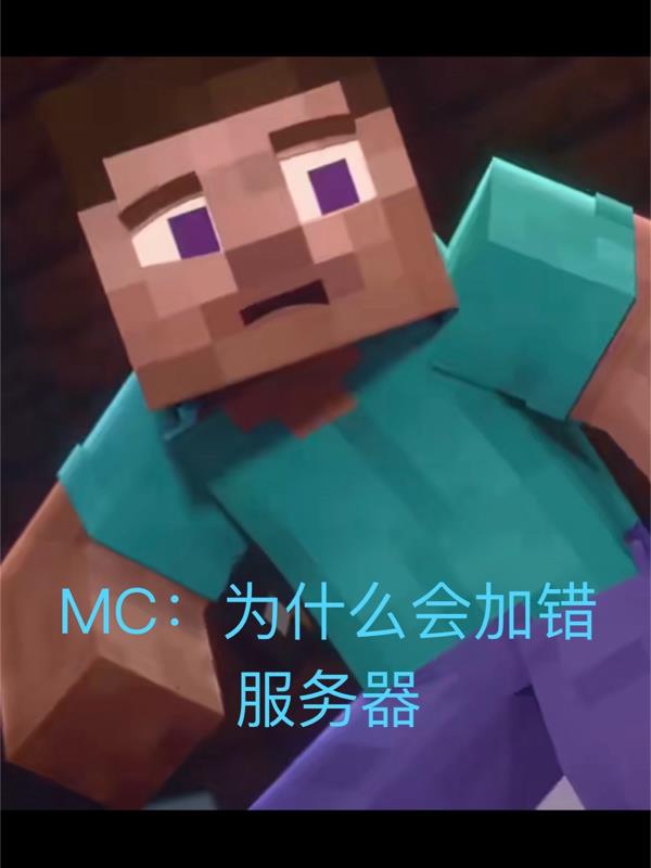 MC：为什么会加错服务器