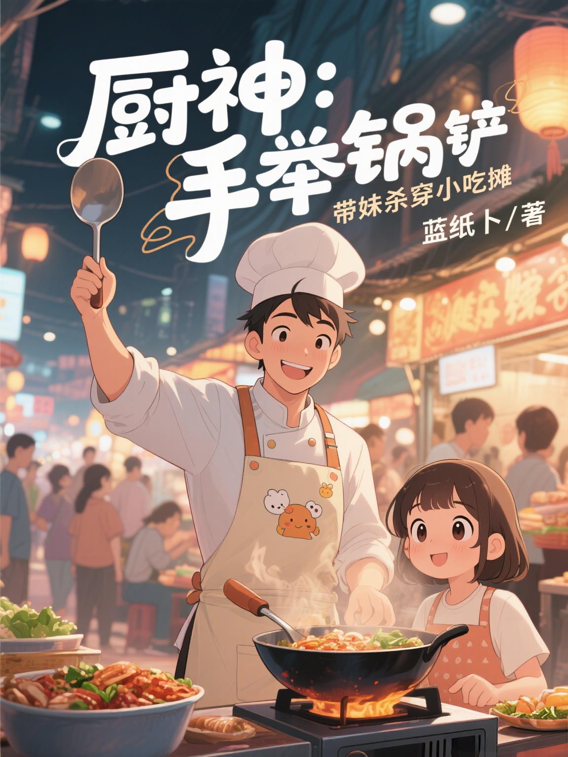 厨神：手举锅铲带妹杀穿小吃摊