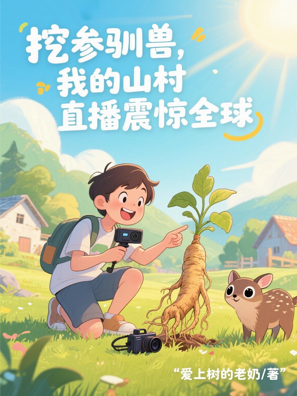 挖参驯兽，我的山村直播震惊全球